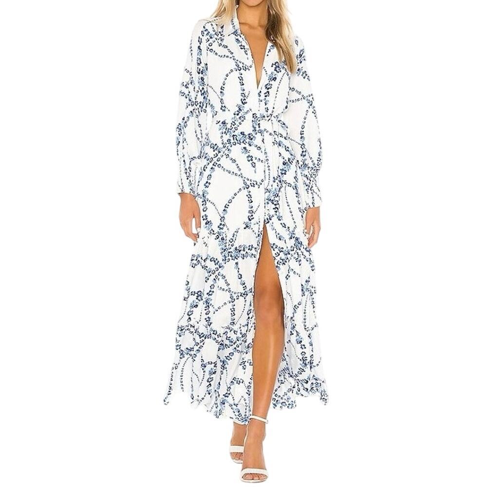 MISA Los Angeles Revolve Evangeline Floral Maci Dress - Sz XS